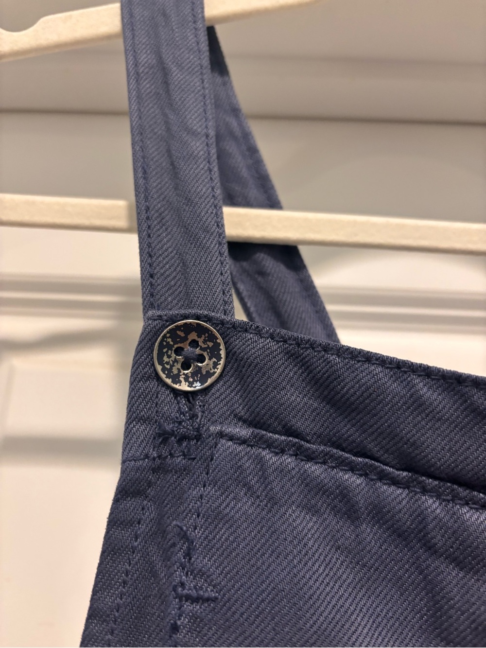 Pilcro and the Letterpress Indigo Blue Jumpsuit